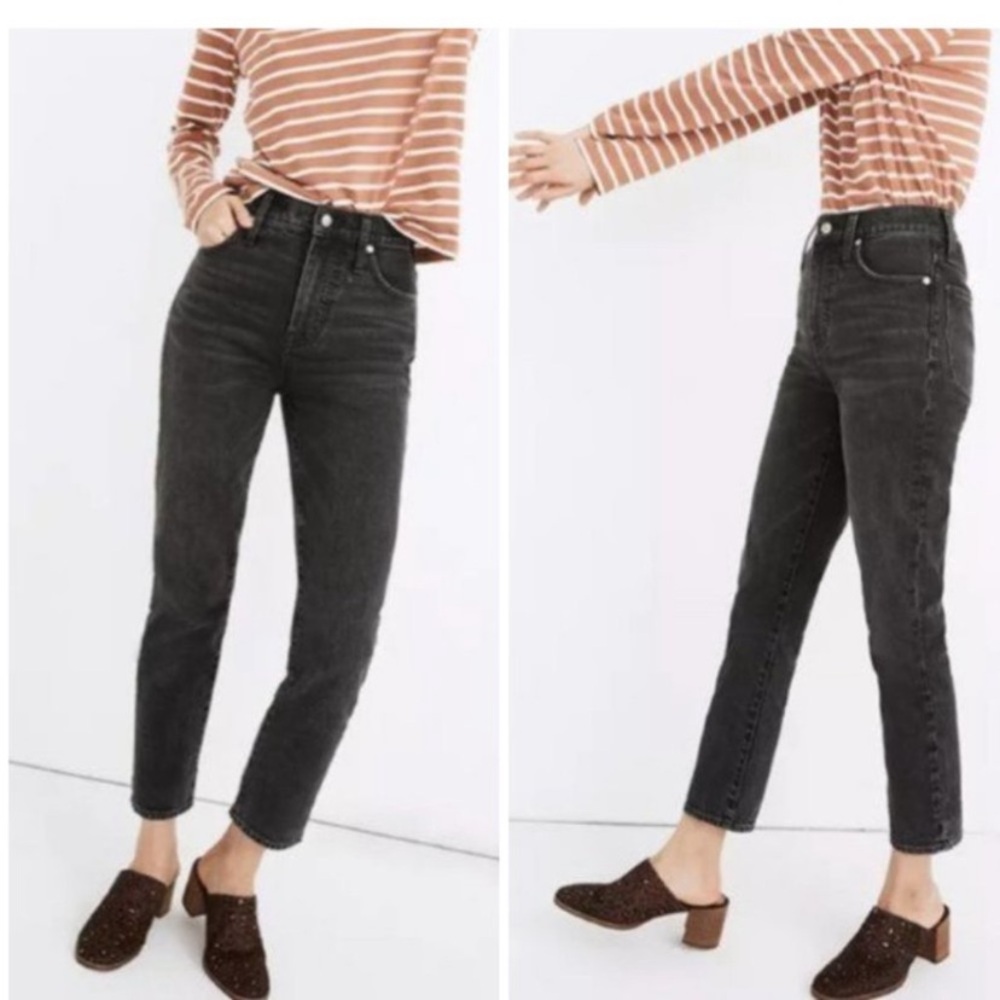 Madewell the perfect vintage jeans black 22360